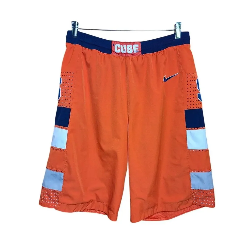 Nike Syracuse NY Drifit basket ball shorts athletic cuse university college NCAA